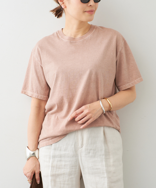 Deuxieme Classe Refinement Tシャツ セール】*Refinement Tシャツ（Tシャツ/カットソー）｜Deuxieme
