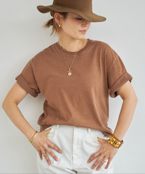 Deuxieme Classe Refinement Tシャツ Deuxieme Classe tシャツ *Refinement Tシャツ レディース