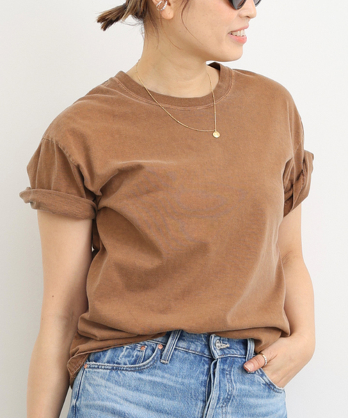 【新品未使用】 ミュゼ Deuxieme Refinement Tシャツ　グレー セール】*Refinement Tシャツ（Tシャツ/カットソー）｜Deuxieme