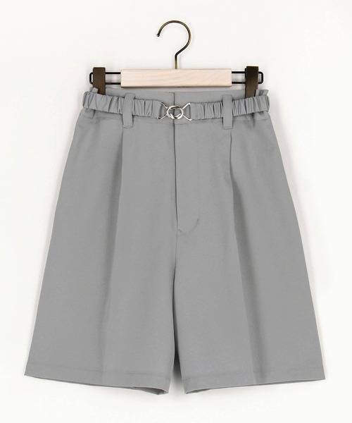 NICOLE CLUB(ニコル クラブ)の「ハーフパンツ(その他パンツ・レディース・ブラック/サックスブルー/チャコール・MEDIUM)」の6枚目の写真