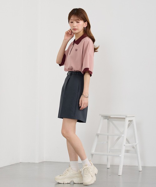 NICOLE CLUB(ニコル クラブ)の「ハーフパンツ(その他パンツ・レディース・ブラック/サックスブルー/チャコール・MEDIUM)」の18枚目の写真