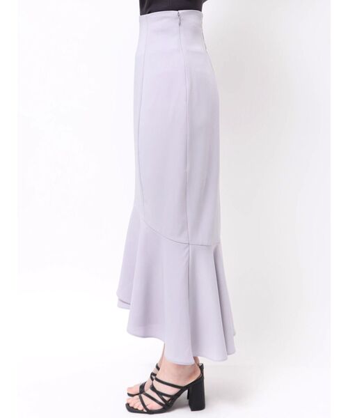 MERCURYDUO（マーキュリーデュオ）の「アシメマーメイドスカート（スカート・レディース・ブラック/アイボリー/ラベンダー・SMALL/MEDIUM）」の20枚目の写真