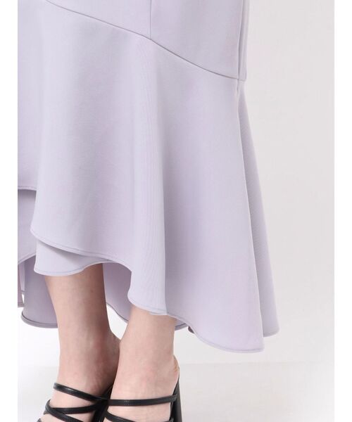 MERCURYDUO（マーキュリーデュオ）の「アシメマーメイドスカート（スカート・レディース・ブラック/アイボリー/ラベンダー・SMALL/MEDIUM）」の16枚目の写真