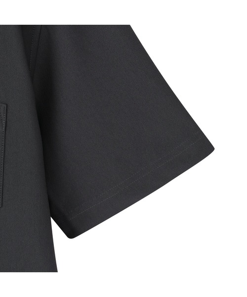 TOKYO SHIRTS（トウキョウシャツ）の「ビズポロ コンフォートドライ 半袖ポロシャツ（ポロシャツ・メンズ・ブラック・M/L/LL/XL/S）」の4枚目の写真