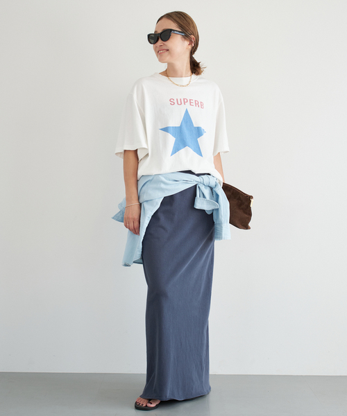 Deuxieme Classe(ドゥーズィエムクラス)の「追加 Enjoyable Tシャツ(Tシャツ/カットソー・レディース・ブルー系その他・FREE)」の10枚目の写真
