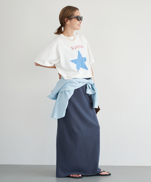 Deuxieme Classe(ドゥーズィエムクラス)の「追加 Enjoyable Tシャツ(Tシャツ/カットソー・レディース・ブルー系その他・FREE)」の11枚目の写真