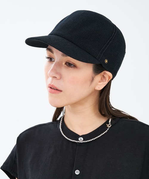 Nine Tailor/ナインテーラー Nine Tailor/ナインテーラー】camellia cap（キャップ）｜Nine