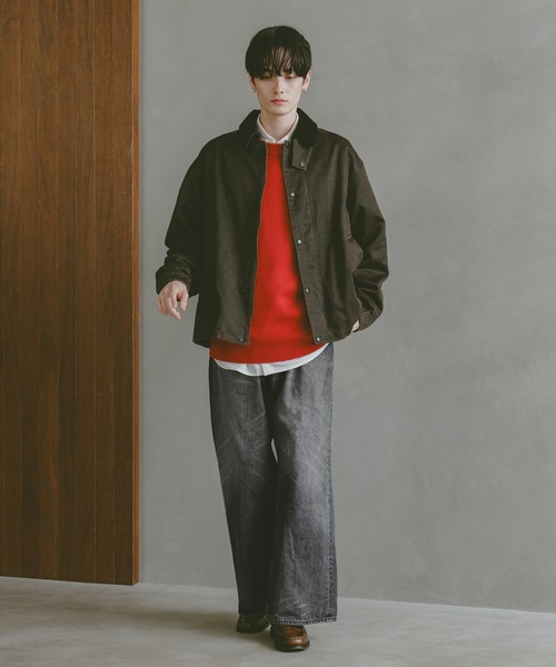 RAGEBLUE（レイジブルー）の「12oz/ヴィンテージライクバギーデニムワイドフレアパンツ（デニムパンツ・メンズ・ネイビー/ブラック/ライトブルー/グレー・SMALL/MEDIUM/LARGE）」の12枚目の写真