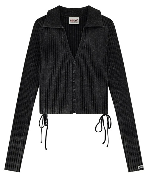 Guess（ゲス）の「GUESS Originals Shirred Tie Cardigan カーディガン（カーディガン/ボレロ・レディース・カーキ/ブラック・X-SMALL/SMALL/MEDIUM/LARGE）」の17枚目の写真