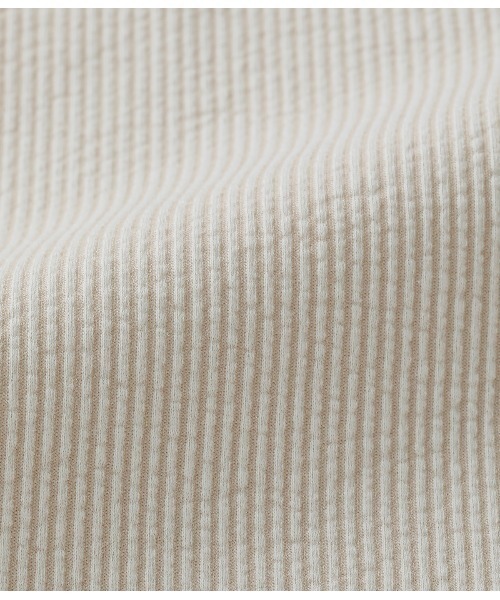 SIPULI（シプリ）の「Pique Sucker Jersey タックドレープワンピース（ワンピース・レディース・ベージュ/ピンク/ブラック・2）」の6枚目の写真