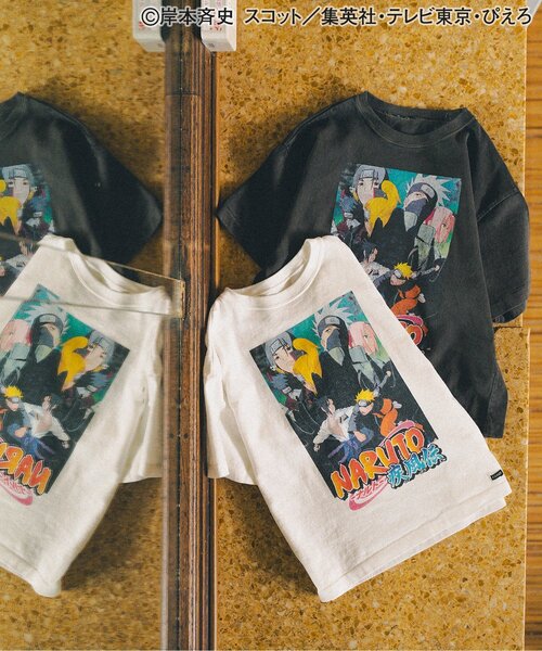 F.O.KIDS（エフオーキッズ）の「【NARUTO-ナルト- 疾風伝 】グラフィックTシャツA（キッズ）（Tシャツ/カットソー・キッズ・オフホワイト/ブラック・100/110/120/130/140）」の11枚目の写真