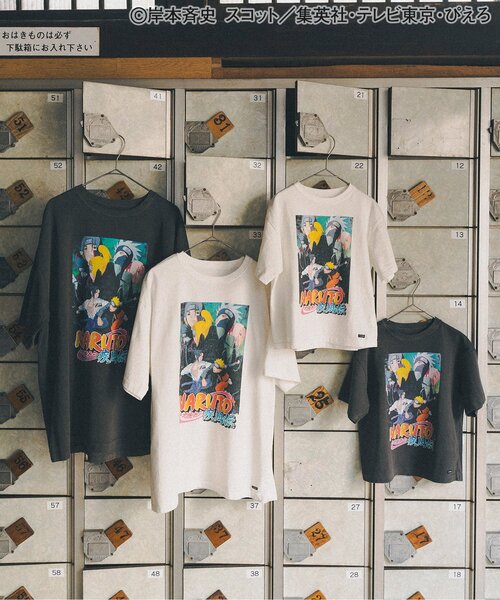 F.O.KIDS（エフオーキッズ）の「【NARUTO-ナルト- 疾風伝 】グラフィックTシャツA（キッズ）（Tシャツ/カットソー・キッズ・オフホワイト/ブラック・100/110/120/130/140）」の12枚目の写真