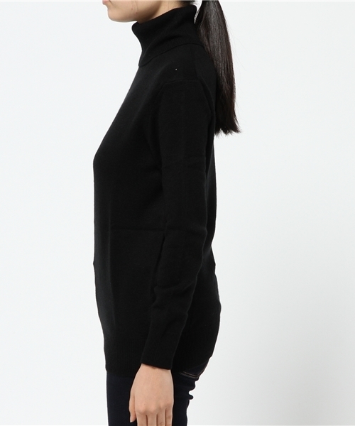 Denim & Supply Ralph Lauren(デニムアンドサプライラルフローレン)の「ウールカシミヤ タートルネック(ニット/セーター・レディース・ブラック・MEDIUM/XX-SMALL/SMALL/LARGE/X-SMALL)」の3枚目の写真