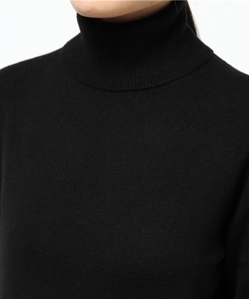 Denim & Supply Ralph Lauren(デニムアンドサプライラルフローレン)の「ウールカシミヤ タートルネック(ニット/セーター・レディース・ブラック・MEDIUM/XX-SMALL/SMALL/LARGE/X-SMALL)」の5枚目の写真