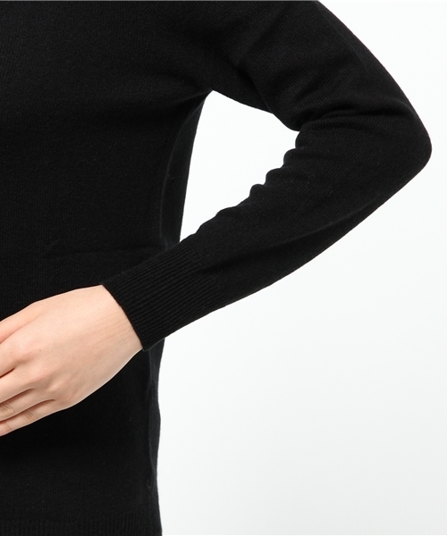 Denim & Supply Ralph Lauren(デニムアンドサプライラルフローレン)の「ウールカシミヤ タートルネック(ニット/セーター・レディース・ブラック・MEDIUM/XX-SMALL/SMALL/LARGE/X-SMALL)」の6枚目の写真