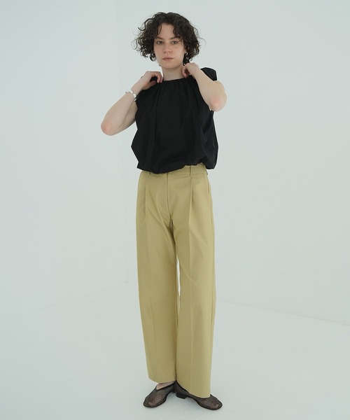 セール】2WAY GATHER BELT PANTS（その他パンツ）｜CLANE