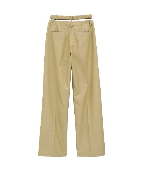 セール】2WAY GATHER BELT PANTS（その他パンツ）｜CLANE
