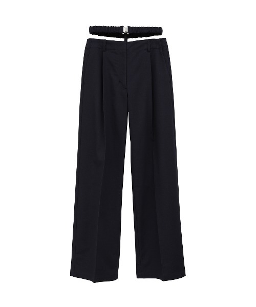 セール】2WAY GATHER BELT PANTS（その他パンツ）｜CLANE