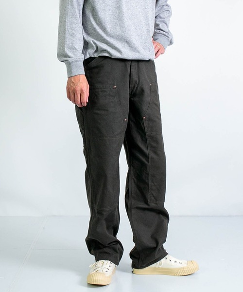 SPELLBOUND（スペルバウンド）の「[ SPELLBOUND / スペルバウンド ] 10/8オックス ダブルニーペインターパンツ（その他パンツ・メンズ・アッシュグレー/ブラウン・30inch/32inch）」の7枚目の写真