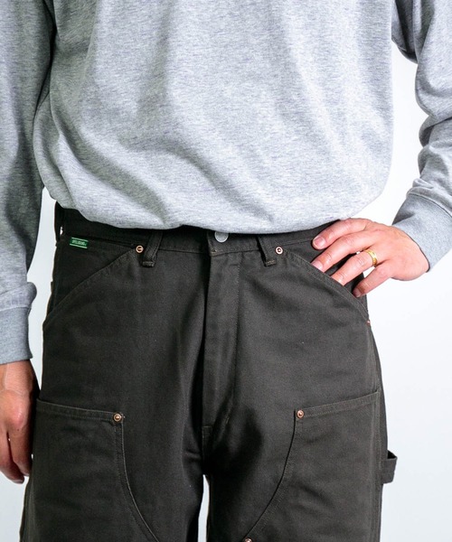 SPELLBOUND（スペルバウンド）の「[ SPELLBOUND / スペルバウンド ] 10/8オックス ダブルニーペインターパンツ（その他パンツ・メンズ・アッシュグレー/ブラウン・30inch/32inch）」の15枚目の写真