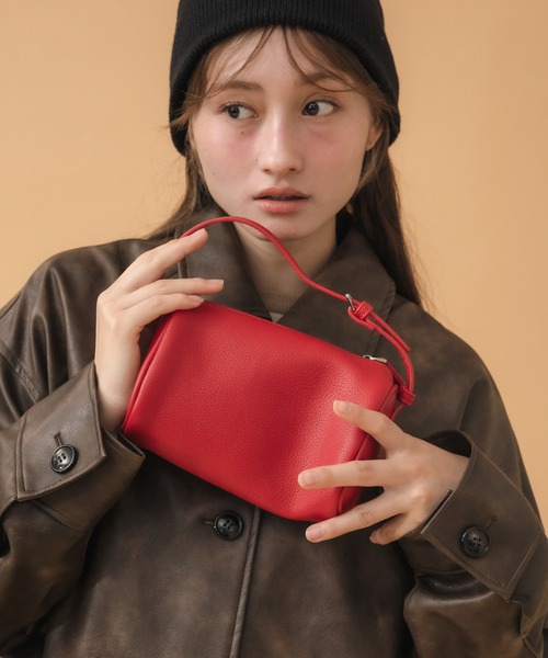 セール】【新色追加】2WAYミニショルダーバッグ / スクエア