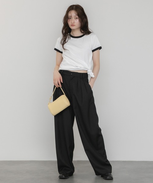 HEILIS（ヘイリス）の「【新色追加】2WAYミニショルダーバッグ / スクエア ハンドバッグ 韓国 ブラウン ブラック イエロー レッド 赤 黒 茶 黄（ハンドバッグ・レディース・イエロー/ブラック/ブラウン/レッド・FREE）」の20枚目の写真