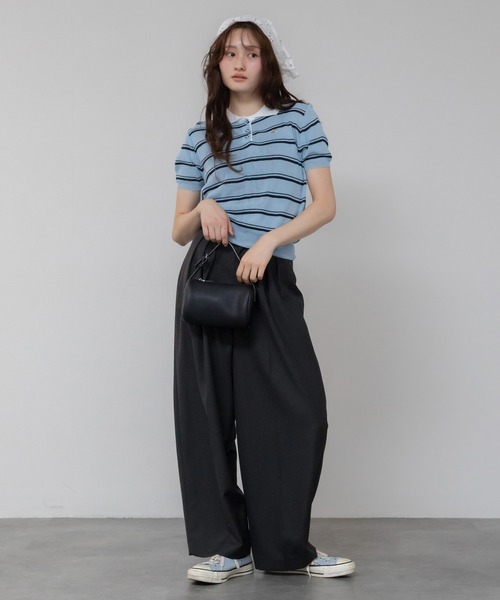 HEILIS（ヘイリス）の「【新色追加】2WAYミニショルダーバッグ / スクエア ハンドバッグ 韓国 ブラウン ブラック イエロー レッド 赤 黒 茶 黄（ハンドバッグ・レディース・イエロー/ブラック/ブラウン/レッド・FREE）」の10枚目の写真