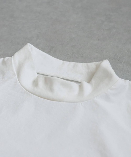 antiqua(アンティカ)の「ポケッタブルトップス(Tシャツ/カットソー・レディース・ホワイト/ブラック・ML/LXL/SM)」の12枚目の写真