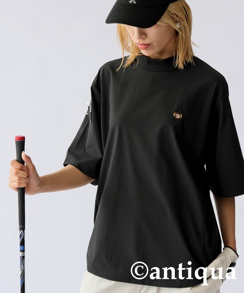 antiqua(アンティカ)の「ポケッタブルトップス(Tシャツ/カットソー・レディース・ホワイト/ブラック・ML/LXL/SM)」の22枚目の写真