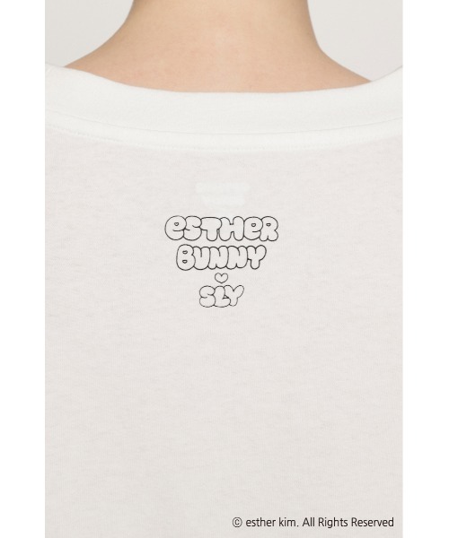 Esther Bunny x SLY LOOSE T/SH エスターバニー スライ ルーズ T