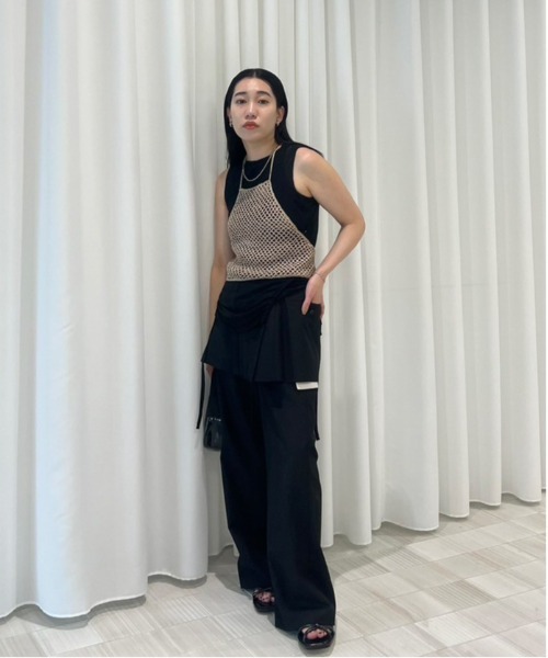 【うに】ameri アメリ　キャミソール Ameri（アメリ）の「USEFUL CUP BRA TOP（キャミソール）」 - WEAR