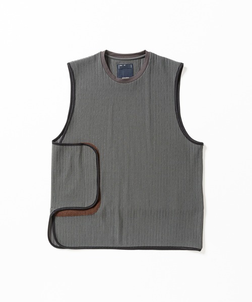 Uneven Fabric Conditioning Vest（ベスト）｜meanswhile