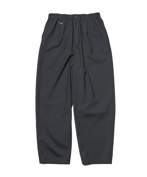 SOPHNET.（ソフネット）の「WASHABLE SUMMER WOOL TAPERED BOLD PANTS（その他パンツ・メンズ・ブラック/A/ブラウン・3/2/1/4）」の2枚目の写真