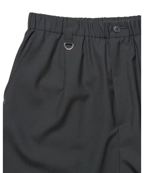 SOPHNET.（ソフネット）の「WASHABLE SUMMER WOOL TAPERED BOLD PANTS（その他パンツ・メンズ・ブラック/A/ブラウン・3/2/1/4）」の10枚目の写真