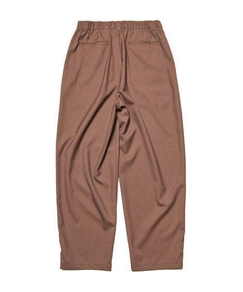 SOPHNET.（ソフネット）の「WASHABLE SUMMER WOOL TAPERED BOLD PANTS（その他パンツ・メンズ・ブラック/A/ブラウン・3/2/1/4）」の11枚目の写真
