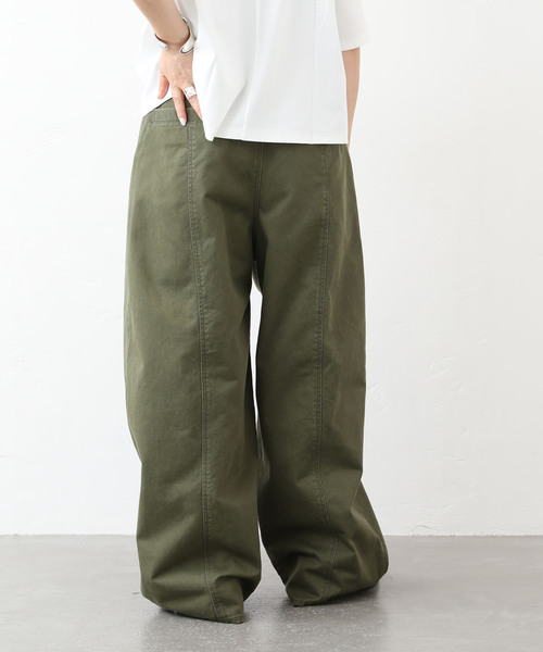【JOURNAL STANDARD LUXE】Beau’sCLOSEパンツカーキ JOURNAL STANDARD LUXE（ジャーナルスタンダード ラックス）の