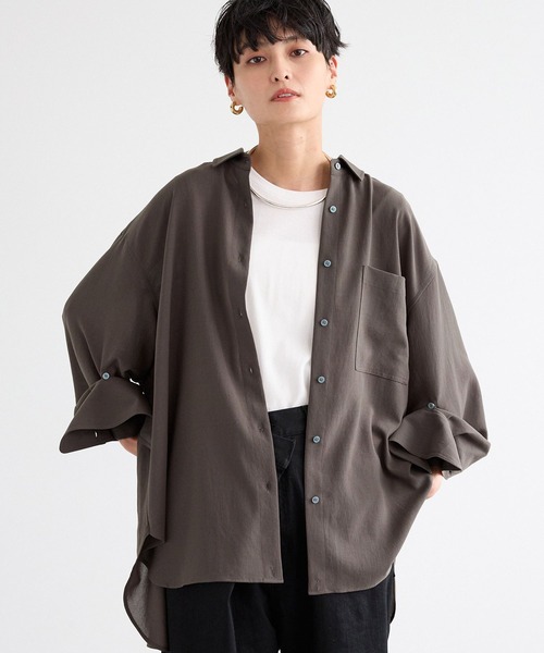 セール】BARNYARDSTORM / ポプリンオーバーブラウス / ハンド