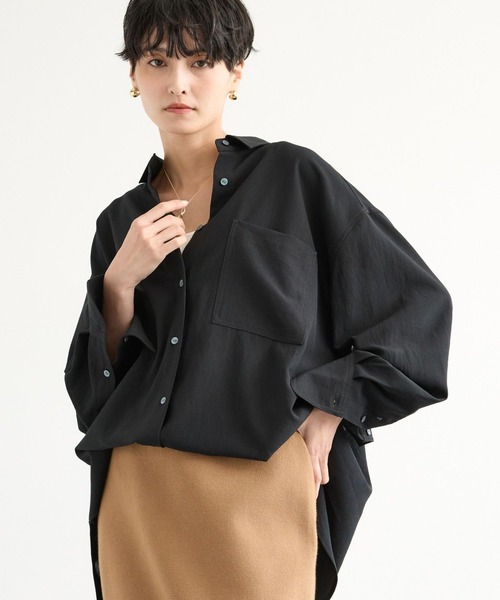 セール】BARNYARDSTORM / ポプリンオーバーブラウス / ハンド