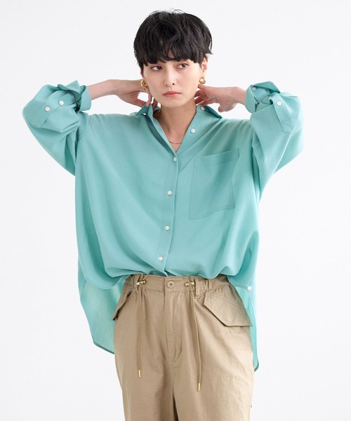 セール】BARNYARDSTORM / ポプリンオーバーブラウス / ハンド