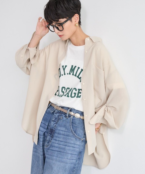 セール】BARNYARDSTORM / ポプリンオーバーブラウス / ハンド