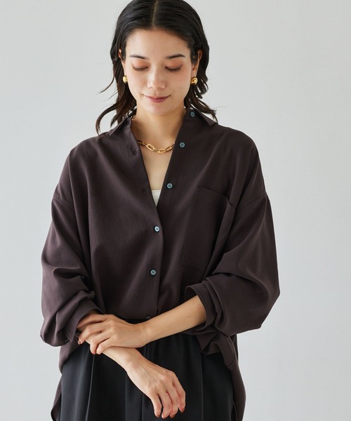 セール】BARNYARDSTORM / ポプリンオーバーブラウス / ハンド