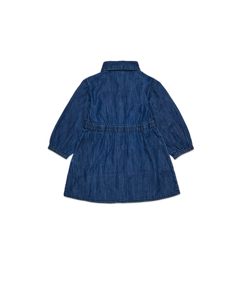 DIESEL(ディーゼル)の「ベビー デニムドレス DEMYB(シャツワンピース・キッズ・ダークインディゴブルー・12M/18M/24M/36M)」の2枚目の写真