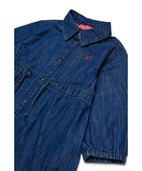 DIESEL(ディーゼル)の「ベビー デニムドレス DEMYB(シャツワンピース・キッズ・ダークインディゴブルー・12M/18M/24M/36M)」の3枚目の写真