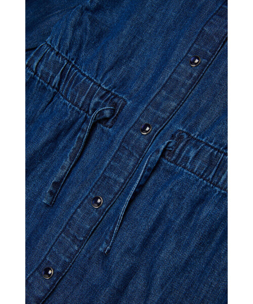 DIESEL(ディーゼル)の「ベビー デニムドレス DEMYB(シャツワンピース・キッズ・ダークインディゴブルー・12M/18M/24M/36M)」の4枚目の写真