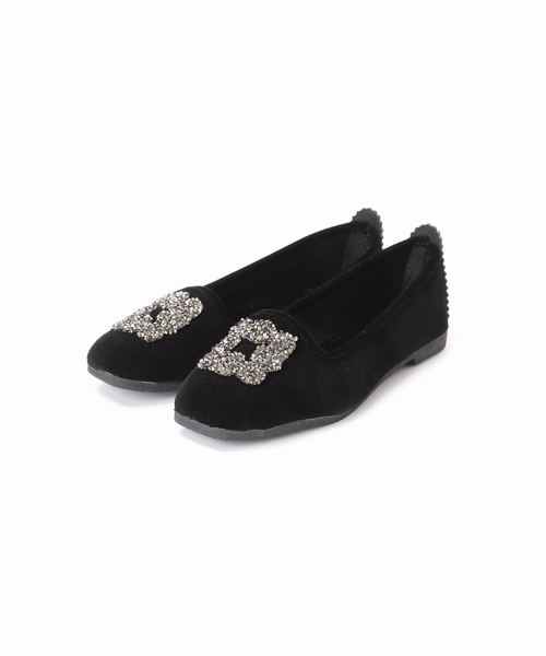 MALUS/マリュス VELVET BIJOU SHOES（その他シューズ）｜IENA
