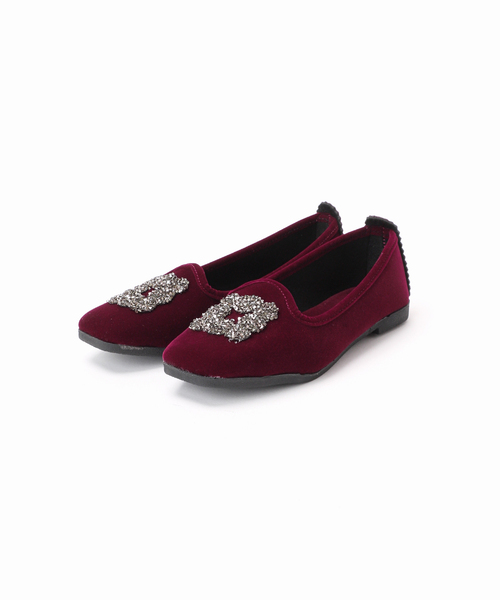 MALUS/マリュス VELVET BIJOU SHOES（その他シューズ）｜IENA