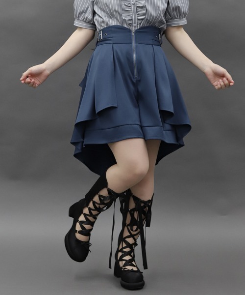 POETIQUE バッスルデザインショートパンツ バッスルデザインショートパンツ（その他パンツ）｜axes femme