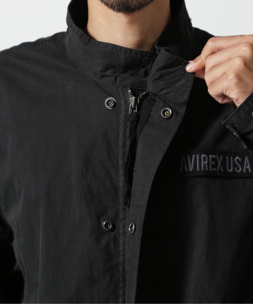 AVIREX（アヴィレックス）の「TYPE M-65 FIELD COAT / タイプ M-65 フィールド コート / AVIREX / アヴィレックス（モッズコート・メンズ・オリーブ/ブラック・XX-LARGE/X-LARGE/LARGE/MEDIUM）」の9枚目の写真