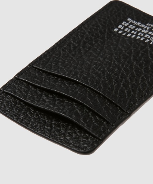 Maison Margiela PORTATESSERE ブラック PORTATESSERE（カードケース）｜Maison Margiela（メゾンマルジェラ