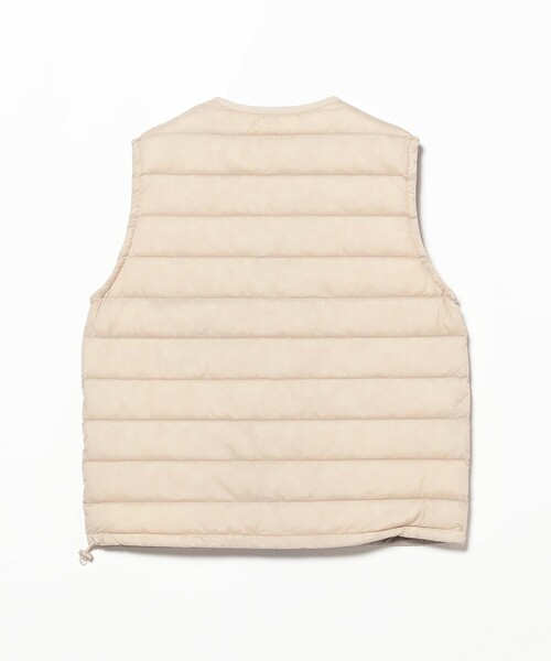DANTON(ダントン)の「DANTON / CREWNECK INNER DOWN VEST(ベスト・レディース・オフホワイト/オリーブ/ブラック・MEDIUM)」の22枚目の写真